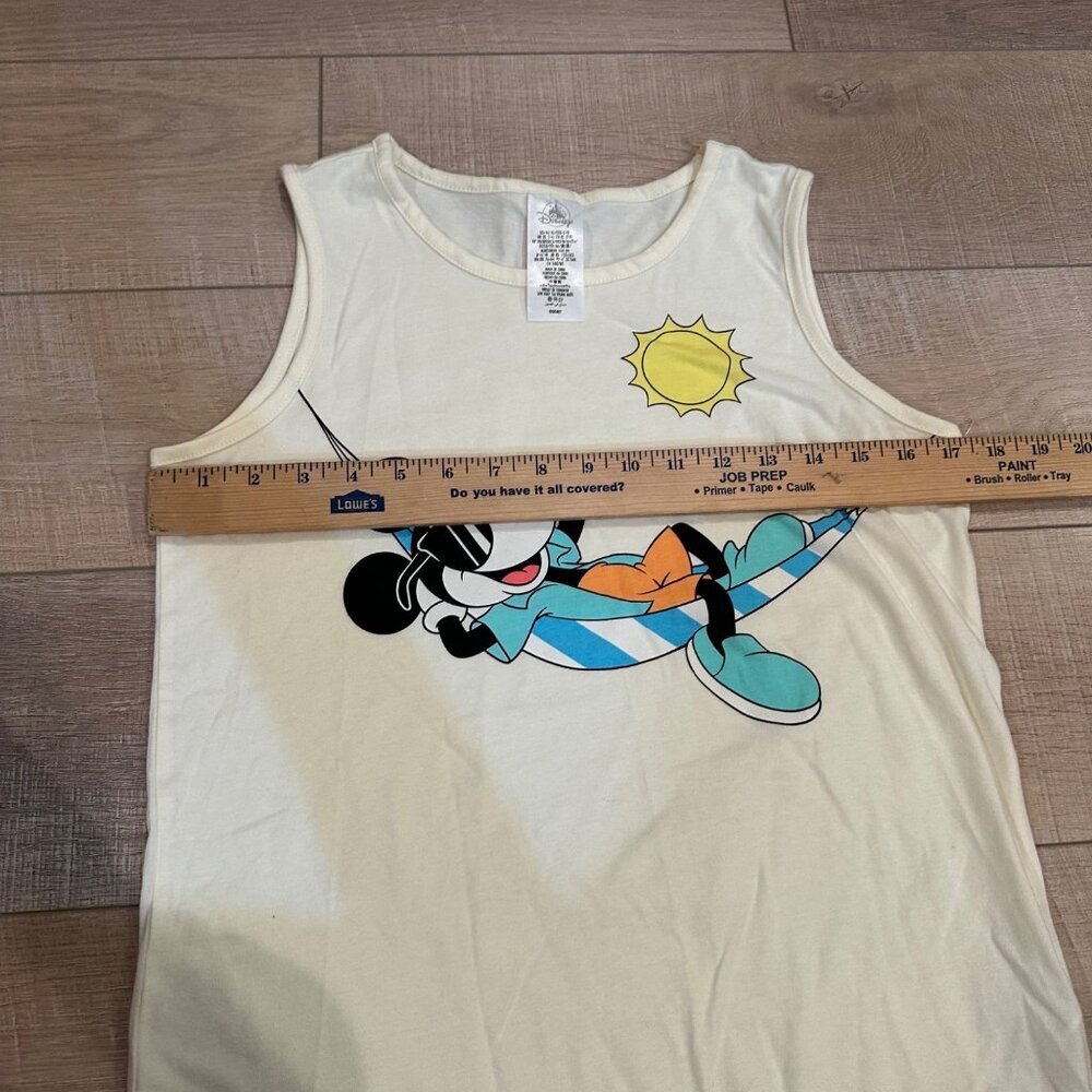 DISNEY YOUTH XL 14 MICKEY MOUSE SLEEVELESS TANK T SHIRT - Picture 5 of 8